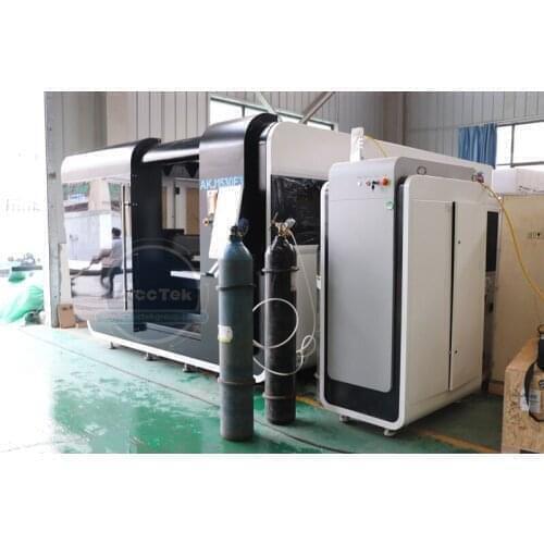 Fiber laser cnc cutter 1500w , Full closed fiber laser metal cutting machine price ipg fiber laser machine