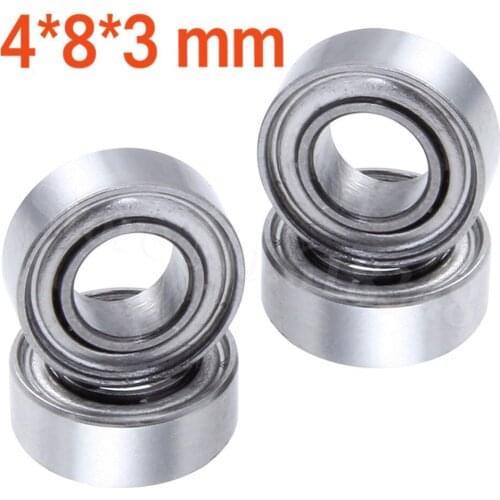 WLtoys 1/18 Parts 4x8x3 Ball Bearings A949-33 For A949 RC Rally Car Replacement