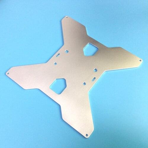 2020 aluminum profile pulley plate hot bed support plate 3D heating platform Z support aluminum plate PYP6