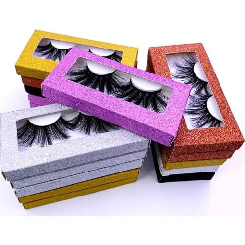 25MM Mink Eyelashes Wholesale 10 Pairs 3d Mink Lashes Bulk Natural False Eyelashes Pack Makeup Fake Eyelashes Set faux cils