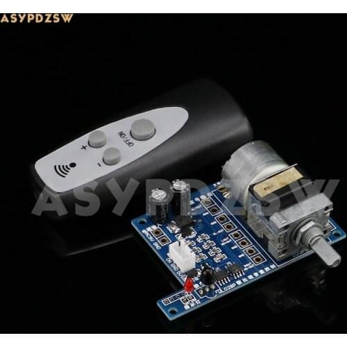 4 channel WL028 Amplifier Smart remote volume control Finished board/With ON/OFF relay board