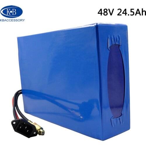 48V 24.5Ah Bike Battery for Bafang 1200W Motor Electric Bicycle Lithium Battery 13S 48v+2A Charger Customizable Free Shipping