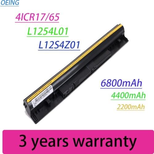 New Laptop Battery 4ICR17/65 L12S4Z01 L12S4L01FOR LENOVO I1000 IdeaPad Flex14 IdeaPad S300 IdeaPad S310 S400 S405 M30 Series