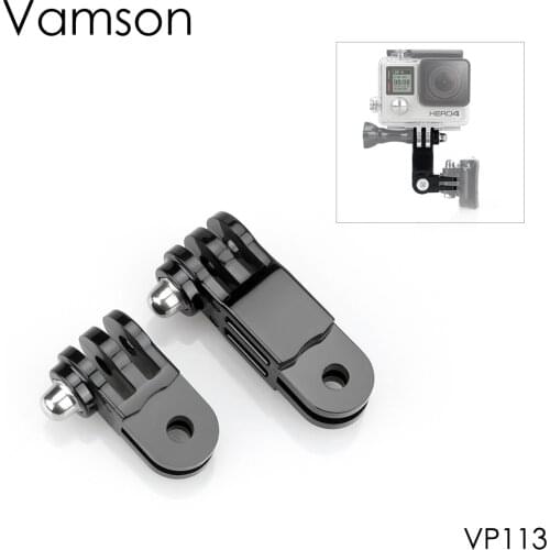 Vamson for GoPro Accessories Long Short Straight Joint For Gopro Hero 8 7 6 5 4 3+ for yi 4K for SJCAM for SJ4000 Camera VP113