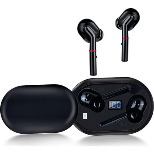 Bluetooth Earphone TWS Wireless Headphones Headsets With Microphone Sports Stereo Charging Box Digital display For Android