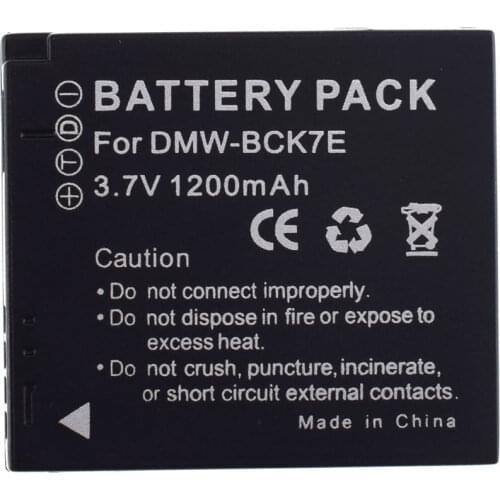 Battery DMW-BCK7E for Panasonic Lumix DMC-S3 DMC-S5 DMC-SZ1 DMC-SZ02 DMC-SZ5 DMC-SZ7 DMC-S3, S5, SZ1, SZ5
