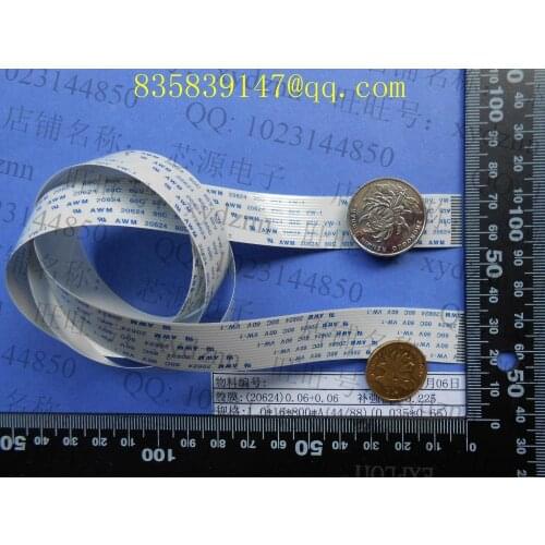 FFC cable 1.0 pitch-16pin-800mm-A same direction flexible flat cable ROHS customization is available