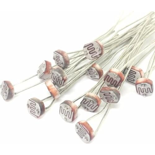 20Pcs LDR Photo Light Sensitive Resistor Photoelectric Photoresistor 5528 GL5528