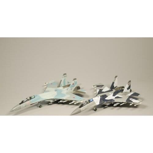 Hot-Hlooded Military Models 1:100 Su-35 Super Flanker Diecast Fighter model