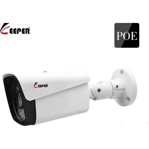 Keeper H.265 POE 1080P IP Camera Outdoor Waterproof CCTV Network Bullet Camera 2MP 3.6/6mm Lens P2P Onvif NVR Cameras Network