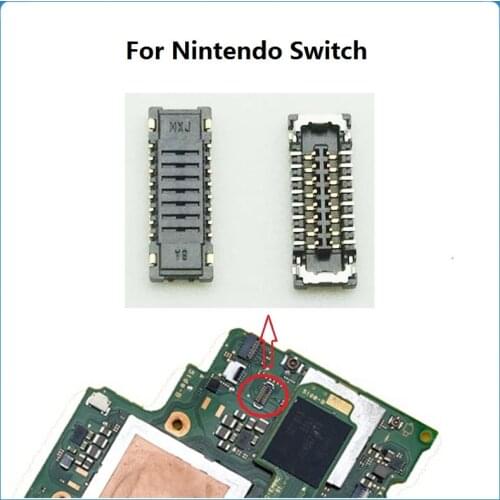 5Pcs-50Pcs/Set Original New For Nintendo Switch Memory Micro SD Card Reader FPC Connector Socket 16pins On Motherboard 0.4MM Pit