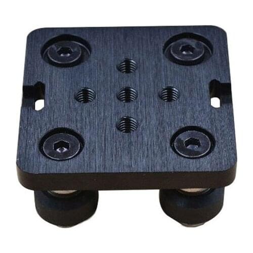 1sets T6x50x50mm Openbuilds Mini V Gantry Set V Gantry plate for 3D Printer V-slot Mini V Linear Actuator System