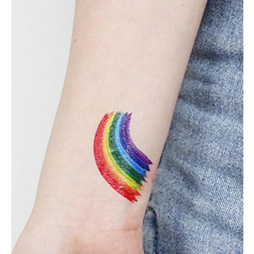 Pack Of 20 Colorful Long Lasting Temporary Tattoos Makeup Transfer Stickers