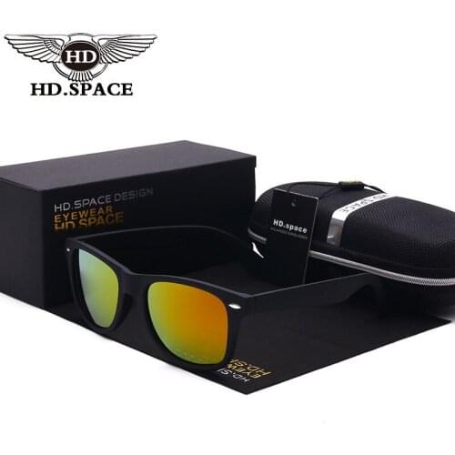 HD Retro Polarized Sunglasses Men Lady Classic Mirror Glasses Driving Eyewear Hipster Street Snap Oculos De Sol Cool Gafas LD022