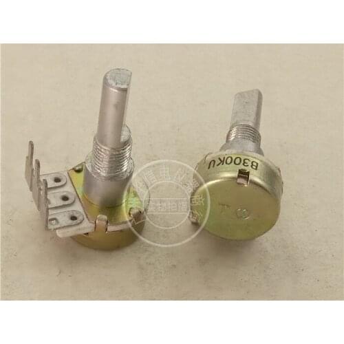 Original new 100% 16 Type single potentiometer bent inward foot B300K handle length 20MMF (SWITCH)