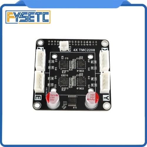 1PC 4X TMC2208 V1.0 Driver Board Plug And Play Adapter Module For AIO II V3.2 Mainboard All in One II 32 Bit MCU 32bit