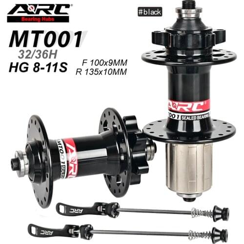 ARC 001 Bicycle Hubs Sealed Bearing MTB Mountain Bike Hub Quick Release 32 36 Holes Disc Brake QR 32H BEARING HUB 8-12 Speed