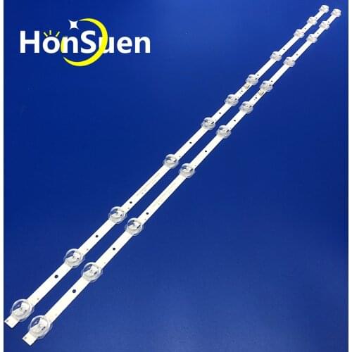 10pcs LED backlight strip For TCL 43S6500FS 43S6500 43S423 43S421 43S325 Thomson 43UD6426 4C-LB4311-HR01J 43HR330M11A1