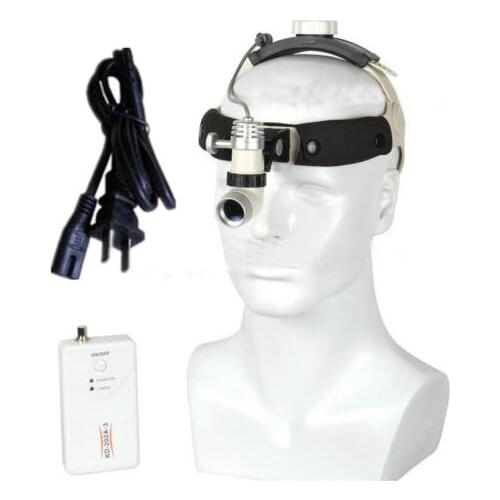 AC/DC Power KD-202A-3 3W LED Surgical Head Light Medical Lamp Dental Headlight