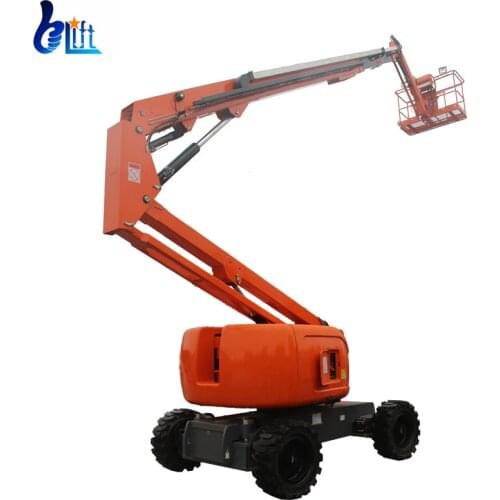 High Quality 16m to 24m 230kg Self Propelled Articulating Boom Lift Construction