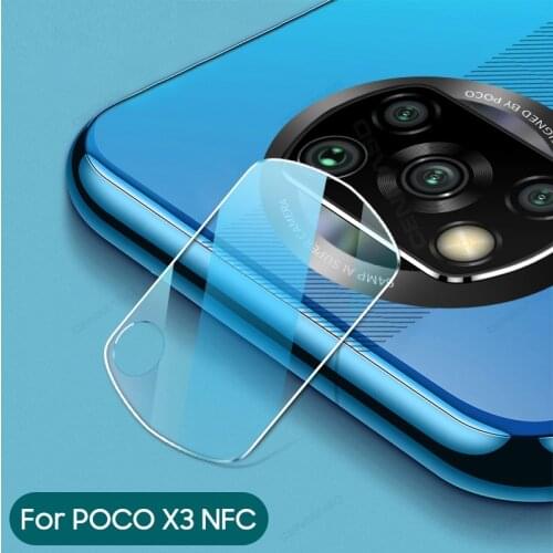 Poco X3 NFC Tempered Glass Screen Protector For Xiaomi Pocox3 little 3x pocophone x3 6.67" Camera Len Safety Glass