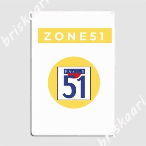 Zone 51 Pastis! Metal Signs Wall Mural Cave pub Design Plaques Tin sign Posters