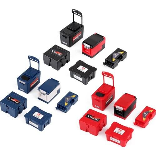 1:10 RC Crawler Simulation Fishing Box for TRX-4 TRX4 Traxxas Axial SCX10 90046 Decoration Part