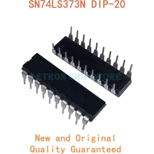 10pcs SN74LS373N DIP20 HD74LS373P DIP DIP-20 74LS373N SN74LS373 74LS373 original and new IC Chipset