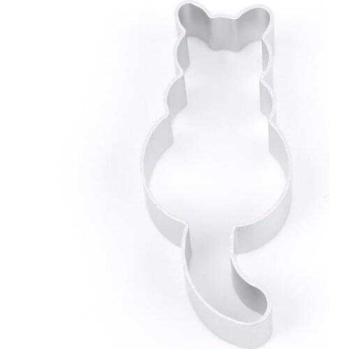 2pcs Baking Cake New 2pcs Cat Shaped Mold Sugarcraft Cookies Cutter