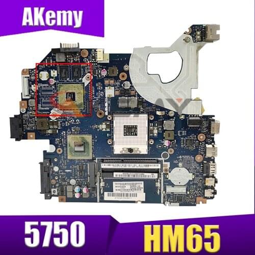 Akemy Laptop motherboard For ACER Aspire 5750 Mainboard LA-6901P N12P-GV-OP-B-A1 HM65 DDR3