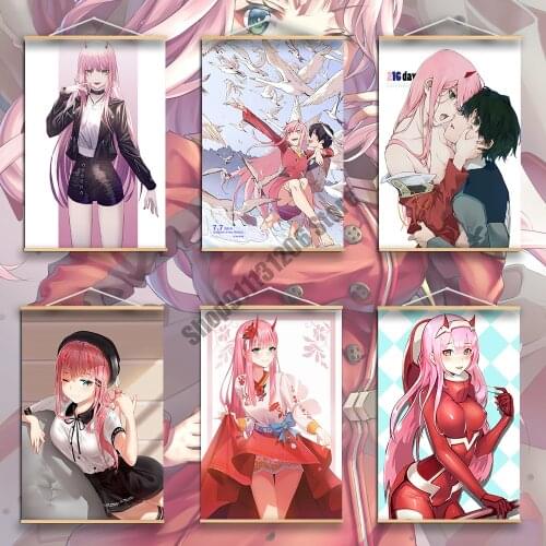 DIY Diamond Painting Anime Cross Stitch Kits Darling In The FranXX Zero Two Diamond Embroidery Full Mosaic Kids Room Decoration