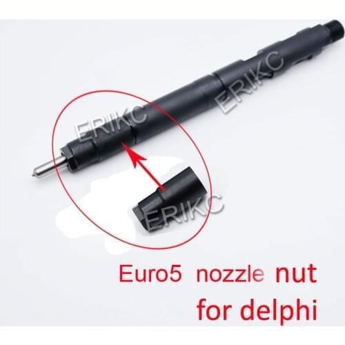 1100100-ED01 Auto Fuel Pump Injector Nozzle Cup Nut, Fuel Common Rail Injector Nozzle Cap Solenoid Nut for Delphi Injector ED01