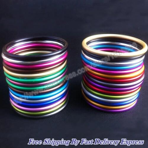 Free Shipping By Express 2.5inch 100pcs/50pairs New Born baby ring sling in 15 colors