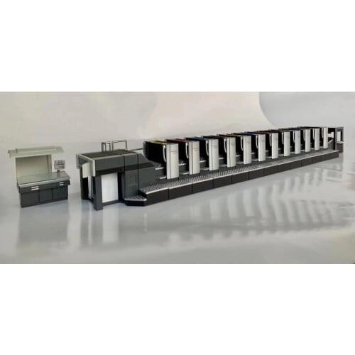 Heidelberg Model Engineer Printing Factory Printing Boss Heidelberg Best gift ( Need to purchase the display box separately)