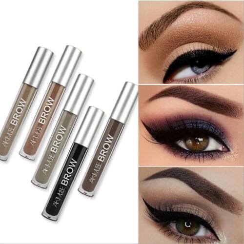 Eyebrow Pencil Eyebrow Gel Brow Henna Tattoo Waterproof Eyebrow Dye With Brush Eyebrow Cream Pigments Cosmetic Eyebrows