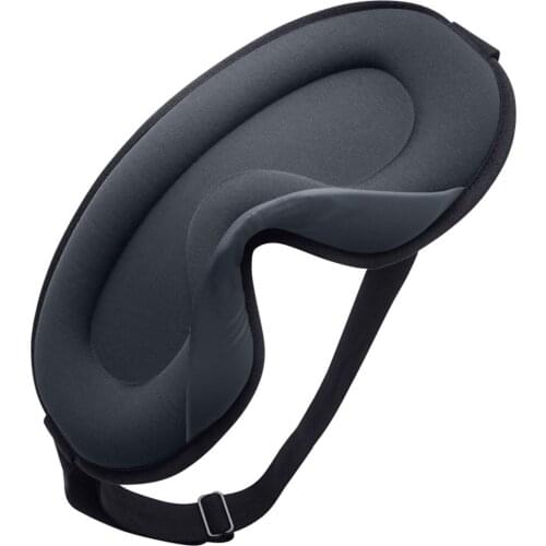 3D Ice Silk Sleeping eye mask Travel Rest Aid Eye Mask Cover Patch Paded Soft Sleeping Mask Blindfold Eye Relax Massager Tool