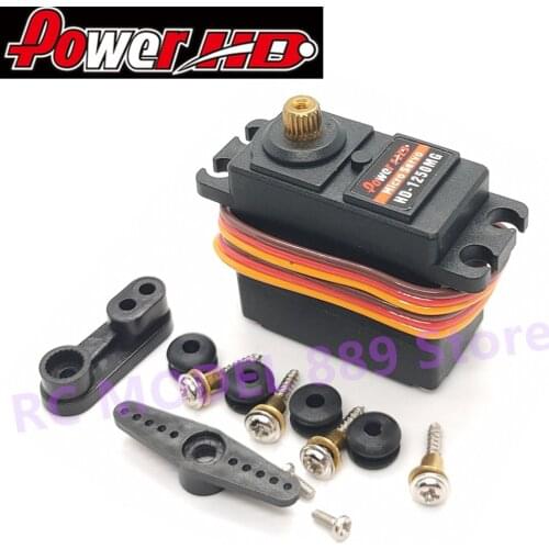 Power HD-1250MG Micro Analog Servo 3.5KG 25g with Metal Gear for RC Fixed Wing Airplane & Car & Boat
