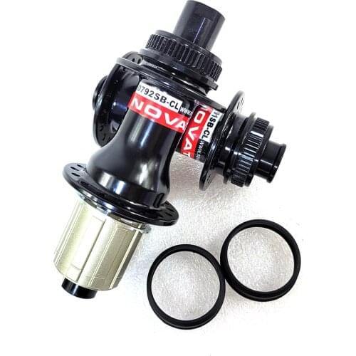 Novatec D791SB-CL D792SB-CL center lock XC CX MTB bike J-HOOK hub disc brake hub thru front 100x15mm rear 135x9mm mountain bike