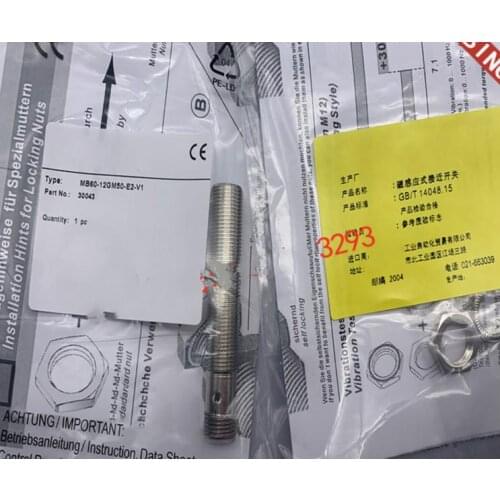 2pcs New High Quality PEPPERL+FUCHS Proximity switch MB60-12GM50-E2-V1 MB60-12GM50-E0-V1
