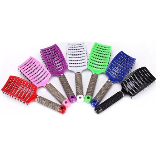 Original Hair Brush Magic Hair Comb Detangling Hair Brush Detangle Lice Massage Comb Women Tangle Hairdressing Salon 2019