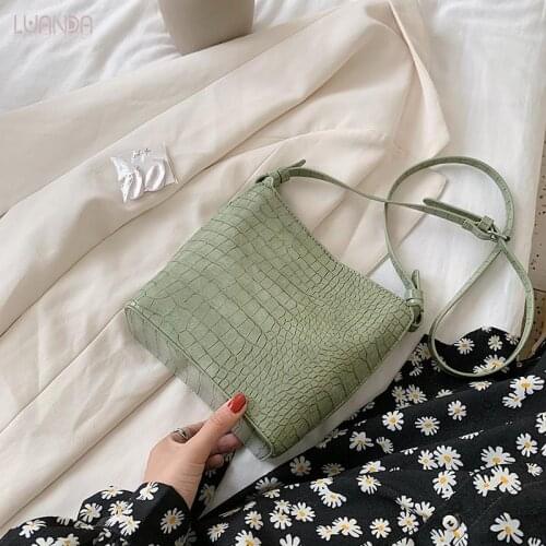 New 2020 Lady Crossbody Famale Casual Handbag Shoulder High Quality Messenger Famous Pu Leather Wild Girl Women Bag For Women