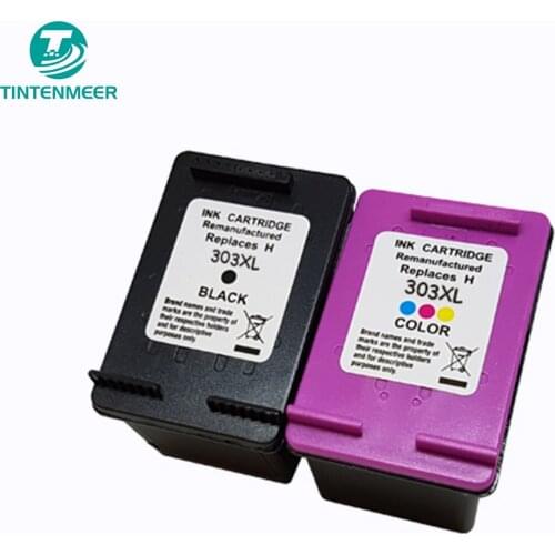 TINTENMEER premium quality ink cartridge 303 compatible for hp Envy Photo 6220 6230 6234 7130 7134 7830 Tango Tango X