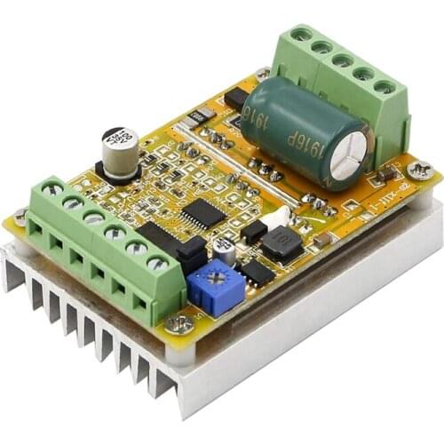 380W 6.5-50V PWM DC Brushless Electric Motor Speed Controller 0-5V PWM Speed Control Signal Dual Input
