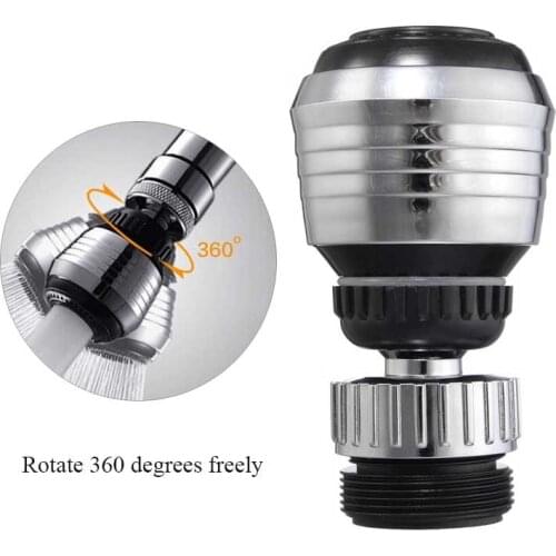 1Pcs Water Saving Swivel Kitchen Faucet Tap bubbler Adapter Shower Head Nozzle Connector Filter Mesh Bathroom Accessories