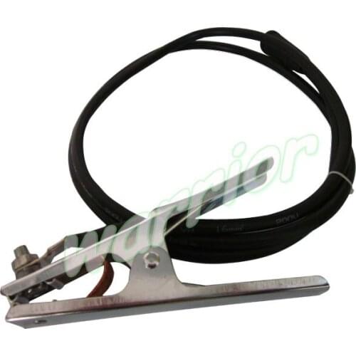 300Amp Earth Clamp 10-25 Plug 16mm2 2M Wire For MMA ARC TIG MIG Welding Plasma Cutting Machine