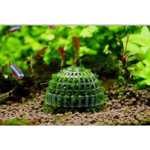 1PC Plastic Aquarium Decoration Live Plants Fish Tank Media Moss Ball Filter for Fish Tank Aquatic Pets Mineral Balls Ornaments