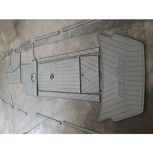 2015-2017 MALIBU 25lsv Cockpit Swimming platform 6mm EVA Faux Teak Decking