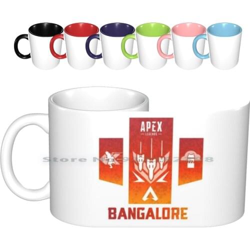 Apex Legend-Bangalore Ceramic Mugs Coffee Cups Milk Tea Mug Apex Apex Legend Legends Apex Legends Bangalore Space Vector Apex