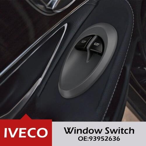 Car Replacement Electric Window Regulator Winder Double Switch Button For IVECO DAILY 2000-2006 500321134 93952636