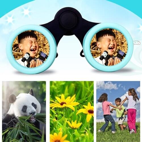 Binoculars 4x30 Telescope Rubber Anti-skid Portable Gifts for Children Kids Outdoor telescopio телескоп WHStore